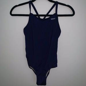 Classic Navy Speedo One piece